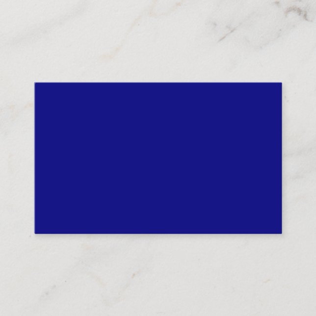Navy Blue Oceania Business Card (Front)