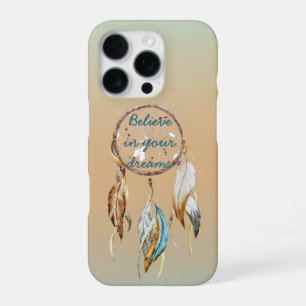 Navy Blue Ombre Dream catcher  iPhone 16 Pro Case