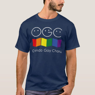 Navy Blue Orlando Gay Chorus Men's T-shirt