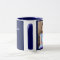 Navy Blue Personalise PHOTO TEMPLATE Gift Coffee