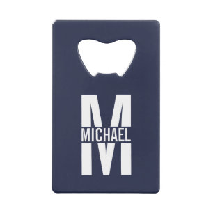 Navy Blue Personalised Monogram and Name