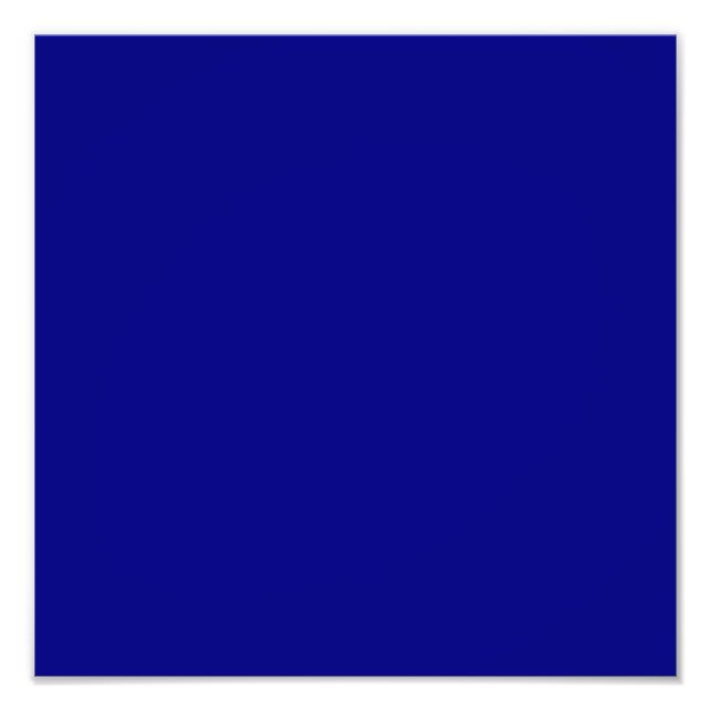 Navy Blue Photo Print (Front)