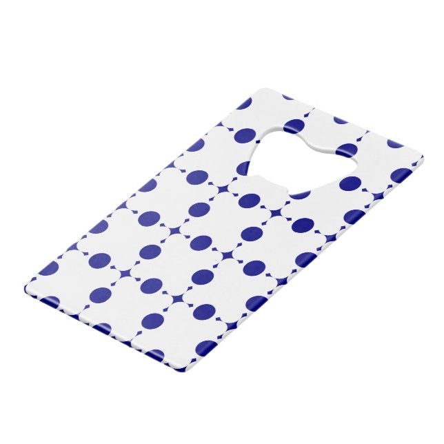 Navy Blue Polka Dots, Polka Dot Pattern, Dots (Front Angled)