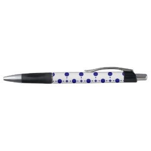 Navy Blue Polka Dots, Polka Dot Pattern, Dots