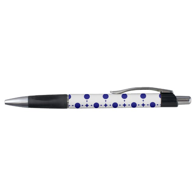 Navy Blue Polka Dots, Polka Dot Pattern, Dots (Top)