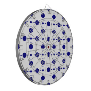 Navy Blue Polka Dots, Polka Dot Pattern, Dots Dartboard