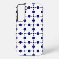Navy Blue Polka Dots, Polka Dot Pattern, Dots
