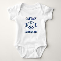 Navy Blue Seahorse Boat Anchor & Baby Name/Rank