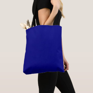 Navy Blue Shoulder Tote Bag
