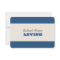 Navy Blue & Silver Note Card
