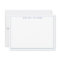 Navy Blue Simple Modern Professional Thin Border