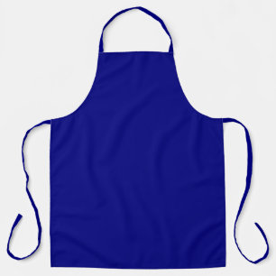 Navy Blue Solid Colour Apron