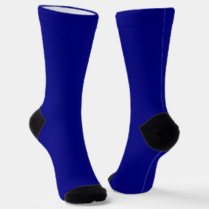 Navy Blue Solid Colour   Classic   Elegant Socks