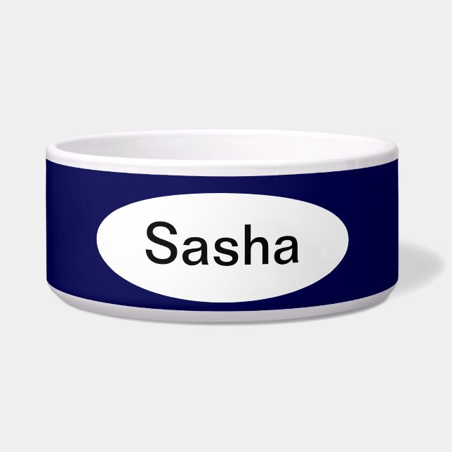 Navy Blue Solid Colour Personalise It (Front)