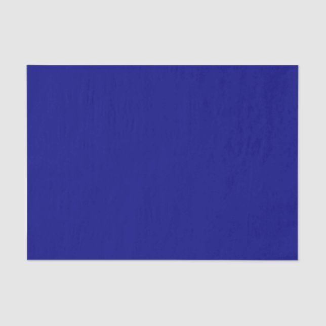 Navy Blue Solid Colour Tissue Paper (Front)