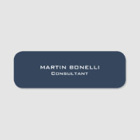 Navy Blue Special Unique Modern Consultant