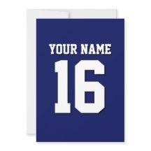 Navy Blue Sports Jersey Team Jersey