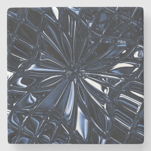 Navy Blue Stone Coaster (Front)