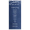 Navy Blue String Lights Wedding Program