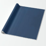 Navy Blue Watercolor Wrapping Paper<br><div class="desc">Navy watercolor wash wrapping paper.</div>