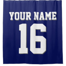 Navy Blue White Sports Jersey Team Jersey