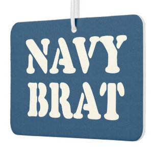 NAVY BRAT CAR AIR FRESHENER