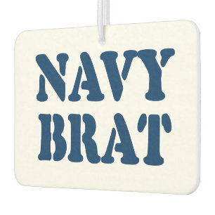 NAVY BRAT CAR AIR FRESHENER