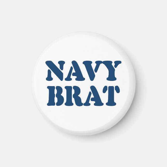 NAVY BRAT MAGNET (Front)