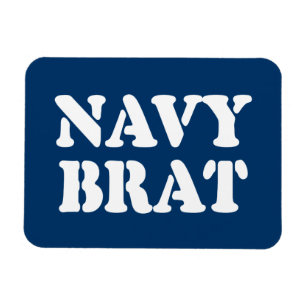 NAVY BRAT MAGNET