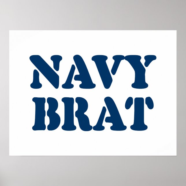 NAVY BRAT POSTER (Front)
