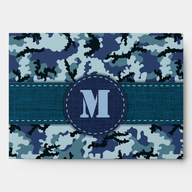 Navy camouflage envelope (Front)