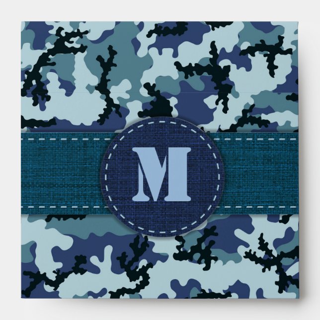 Navy camouflage envelopes (Front)