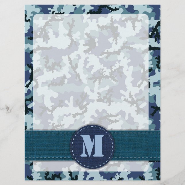 Navy camouflage flyer (Front)