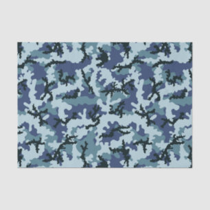 Navy camouflage tissue paper