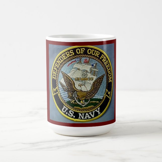 "NAVY COFFEE MUG" MUG (Center)