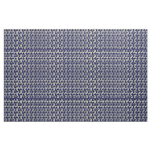 Navy/Cream Pi Fabric
