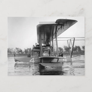 Navy Curtiss NC-4 Flying Boat, 1918 Postcard