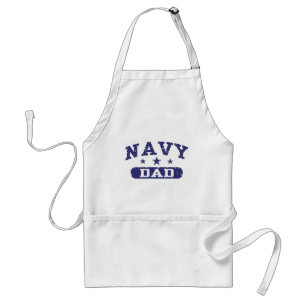 Navy Dad Standard Apron