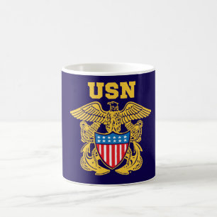 Navy Design Coffee Mug