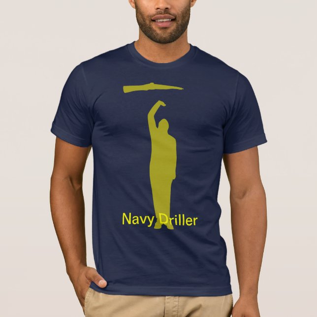 Navy Driller T T-Shirt (Front)