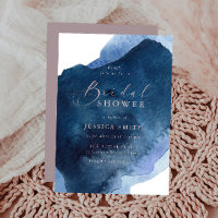 Navy Dusty Blue Ocean & Blush Bridal Shower