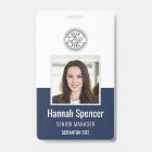 Navy | Employee Photo ID Company Security