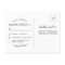 Navy Fall Marsala Peony Wedding RSVP Postcards