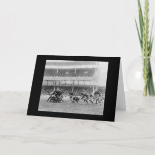 Navy Football at the Polo Grounds, NY 1916 Card