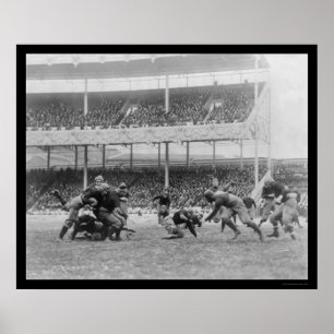 Navy Football at the Polo Grounds, NY 1916 Poster
