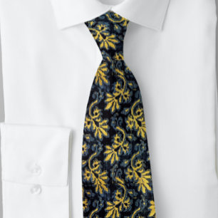 Navy Gold Mediterranea Renaissance Tie