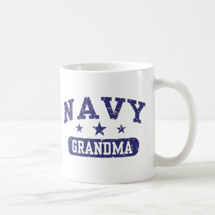 Navy Grandma Coffee Mug