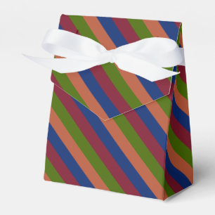 Navy Green Favour Box