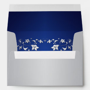Navy, Grey A7 Return Address Envelope for 5"x7"'s