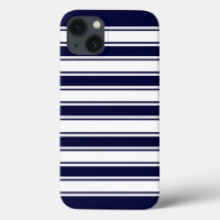 Navy Horizontal Stripe